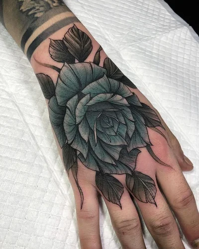 Swan tattoo 023