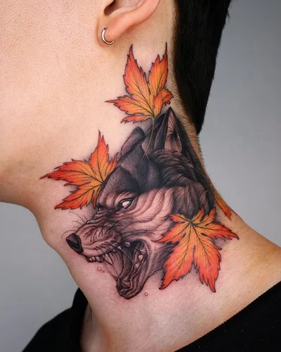 Swan tattoo 025