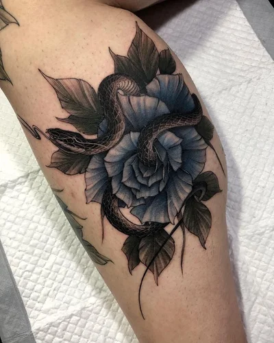 Swan tattoo 031