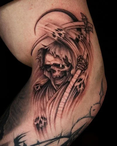 Swan tattoo 035