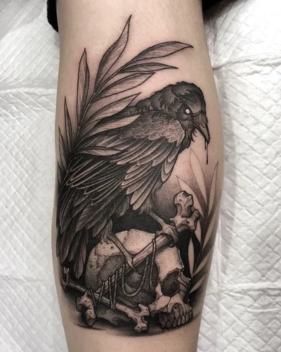 Swan tattoo 038