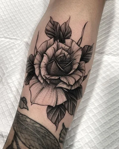 Swan tattoo 044
