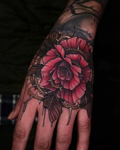 Swan tattoo 048