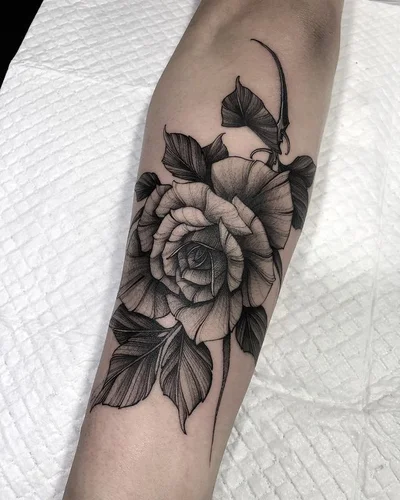 Swan tattoo 050
