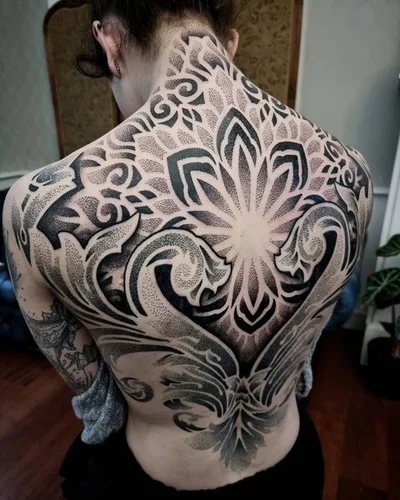Swati Dot tattoo 010