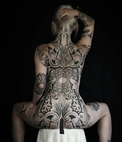 Swati Dot tattoo 033
