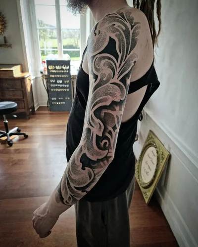 Swati Dot tattoo 047