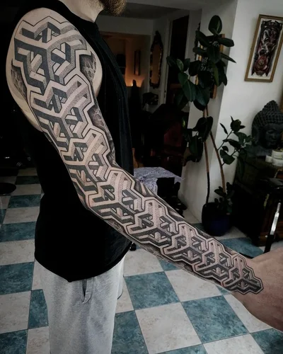 Swati Dot tattoo 048