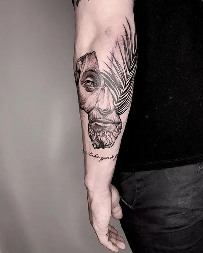 Szogun Ciernistych Krzewów tattoo 008