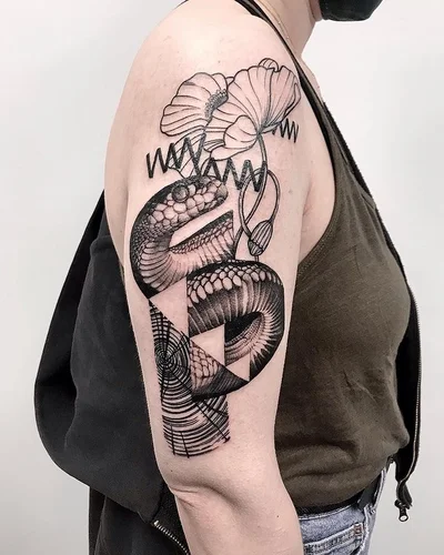 Szogun Ciernistych Krzewów tattoo 046