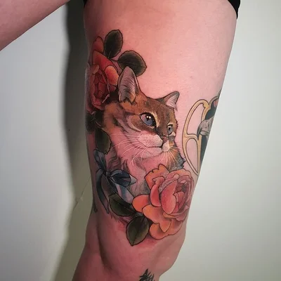 Tahlula Bear tattoo 010
