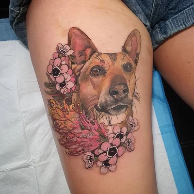 Tahlula Bear tattoo 011