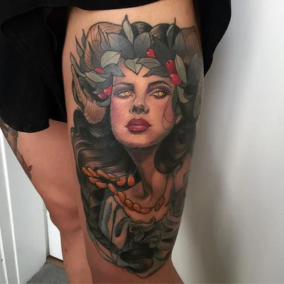 Tahlula Bear tattoo 024