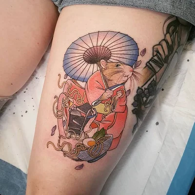 Tahlula Bear tattoo 028