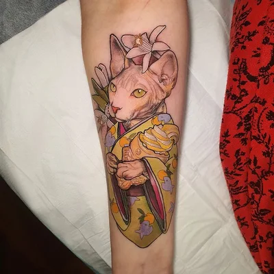 Tahlula Bear tattoo 030
