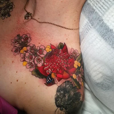 Tahlula Bear tattoo 031