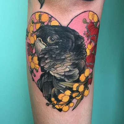 Tahlula Bear tattoo 038