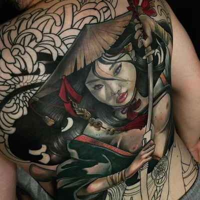 Tahlula Bear tattoo 040