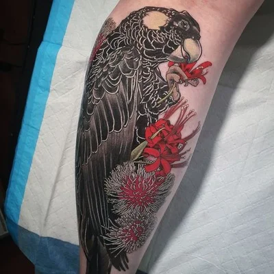 Tahlula Bear tattoo 041