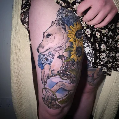 Tahlula Bear tattoo 049