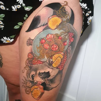 Tahlula Bear tattoo 050