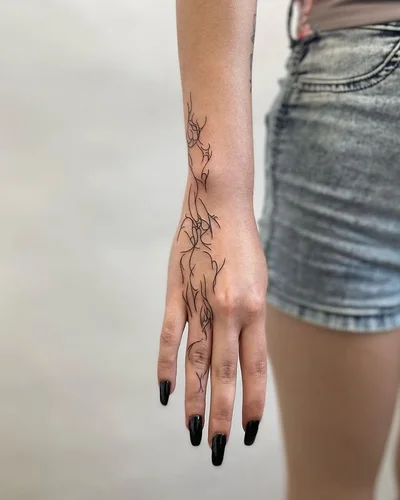 Natalie Tremasova tattoo 007