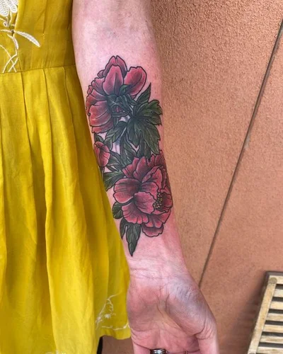 Crow B Rising tattoo 014