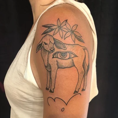 Crow B Rising tattoo 015