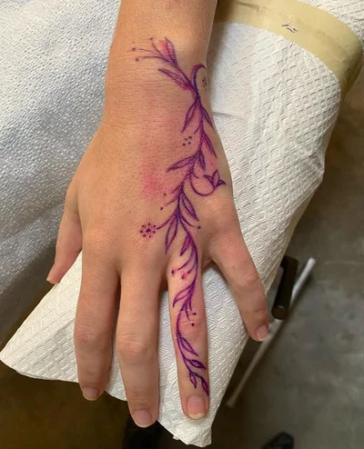 Crow B Rising tattoo 020