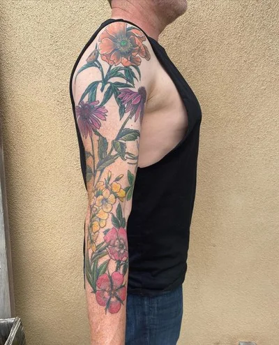 Crow B Rising tattoo 027