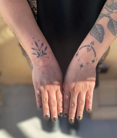 Crow B Rising tattoo 031