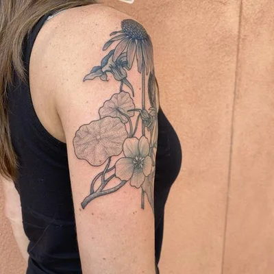 Crow B Rising tattoo 035