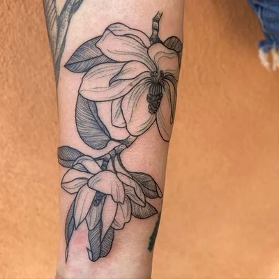 Crow B Rising tattoo 041