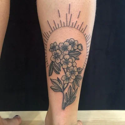 Crow B Rising tattoo 043