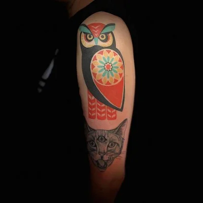 Crow B Rising tattoo 045