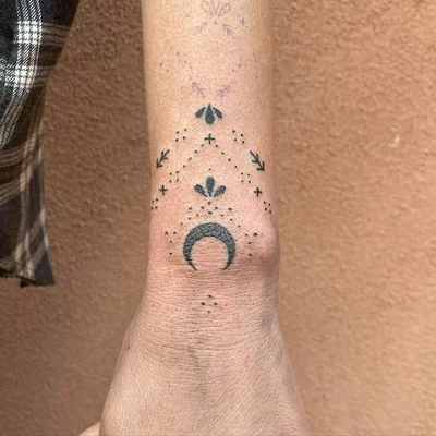 Crow B Rising tattoo 047