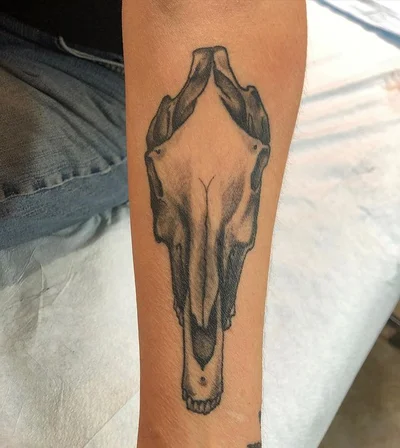Crow B Rising tattoo 048