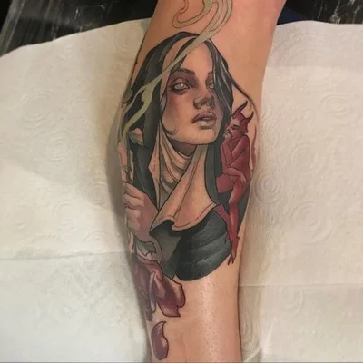 Natassia Wild tattoo 037