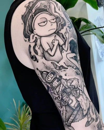 Marek Gluzek tattoo 041