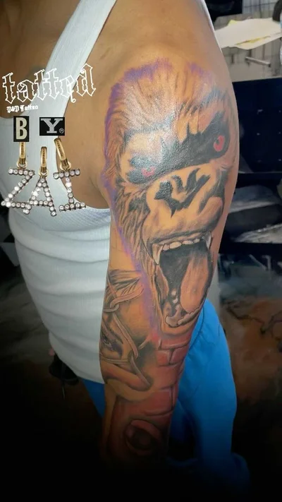 Zaire Smiler tattoo 039