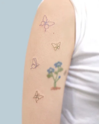 연필 tattoo 044