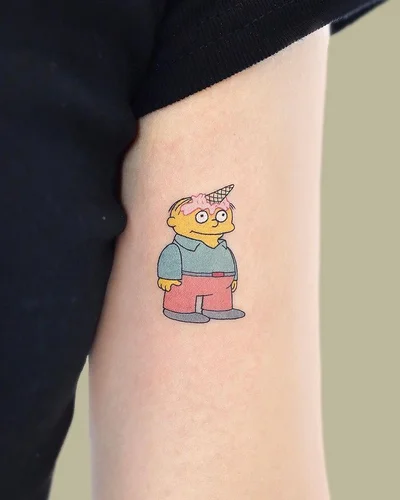연필 tattoo 049