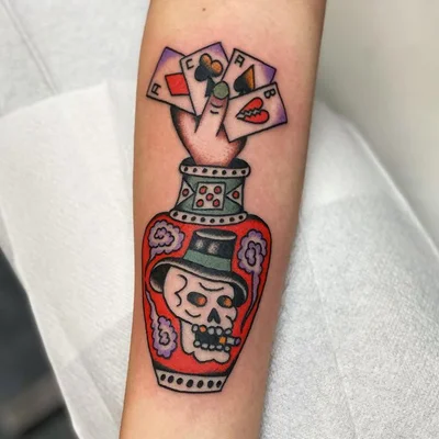J Raindog tattoo 007