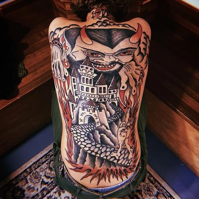 J Raindog tattoo 013