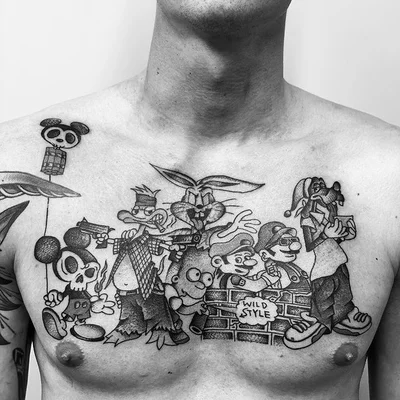 J Raindog tattoo 019
