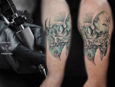 Sakis MJ tattoo 007