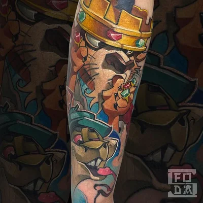 Maximilian Porschen tattoo 019