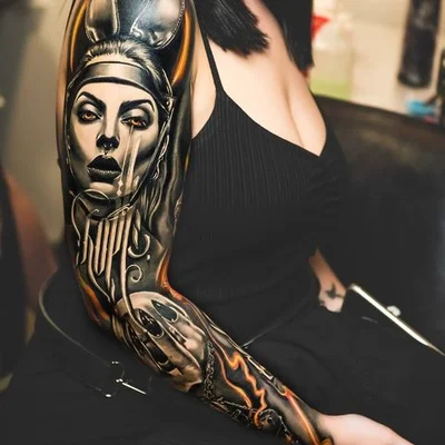 Olga Nazimova tattoo 024