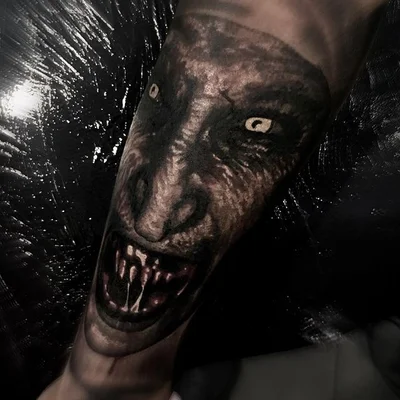 Horror tattoo 018
