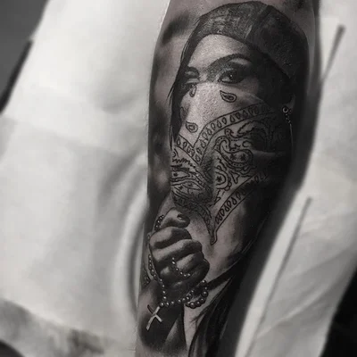 Horror tattoo 023